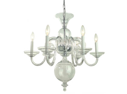 Eliza clear chandelier